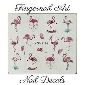 Fingernail Art Nail Decals Waterslide Transfer Stickers